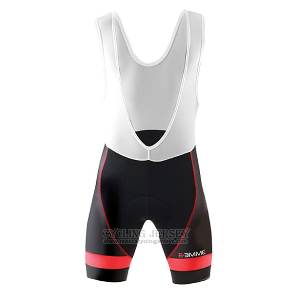 2017 Cycling Jersey Biemme Identity White and Red Short Sleeve and Bib Short
