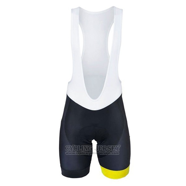2017 Cycling Jersey Biemme Moody Yellow Short Sleeve and Bib Short