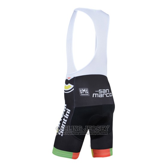 2014 Cycling Jersey Cinelli Santini Black Short Sleeve and Bib Short