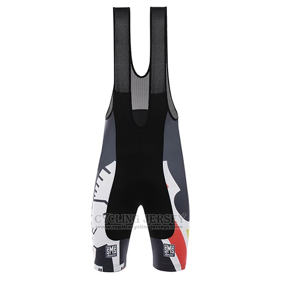 2017 Cycling Jersey Cinelli Chrome Black Short Sleeve and Bib Short