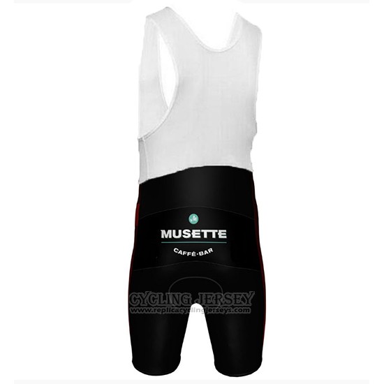 2018 Cycling Jersey Cinelli Chrome Dark and Red Short Sleeve and Bib Short