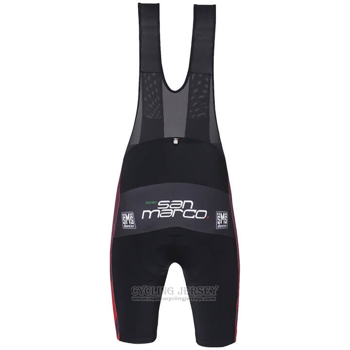 2018 Cycling Jersey Cinelli Dark Red Short Sleeve and Bib Short