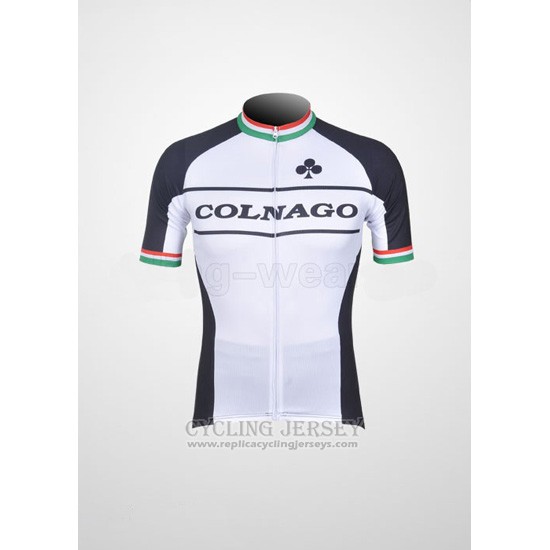 2011 Cycling Jersey Colnago Black and White Short Sleeve and Bib Short