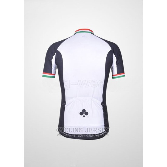 2011 Cycling Jersey Colnago White and Black Short Sleeve and Bib Short
