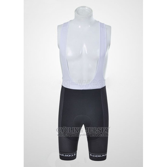 2011 Cycling Jersey Colnago White and Black Short Sleeve and Bib Short