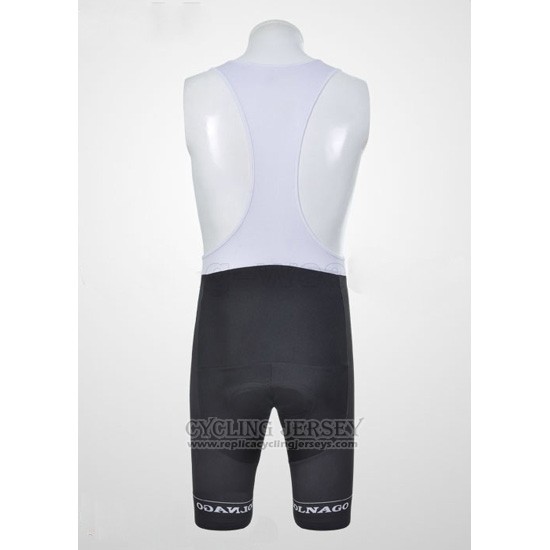 2011 Cycling Jersey Colnago White and Black Short Sleeve and Bib Short