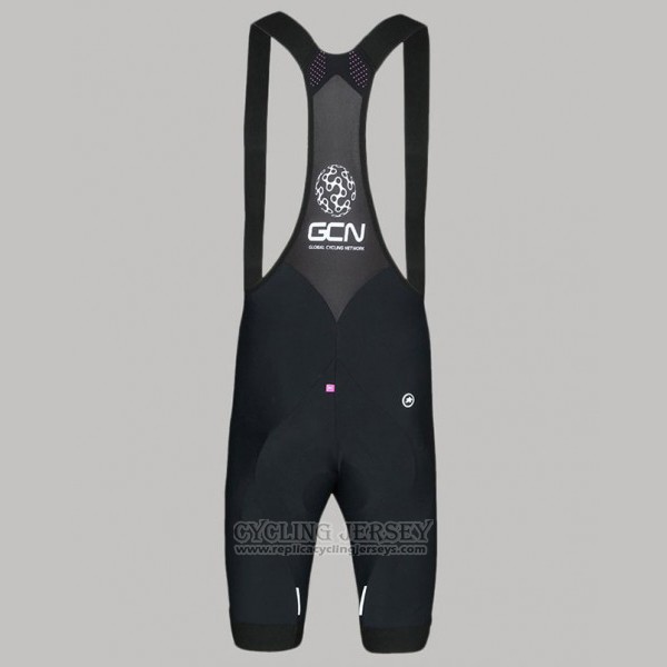 2017 Cycling Jersey GCN Black and Red Short Sleeve and Bib Short