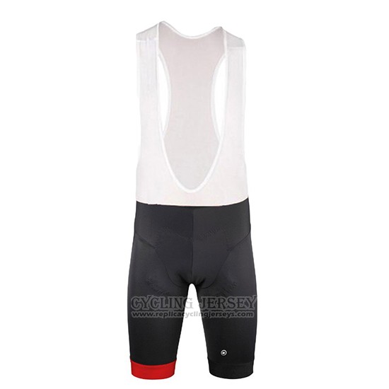 2018 Cycling Jersey GCN Black and Red Short Sleeve and Bib Short