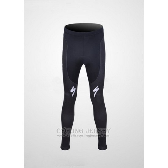 2011 Cycling Jersey HTC Highroad Black and White Long Sleeve and Bib Tight