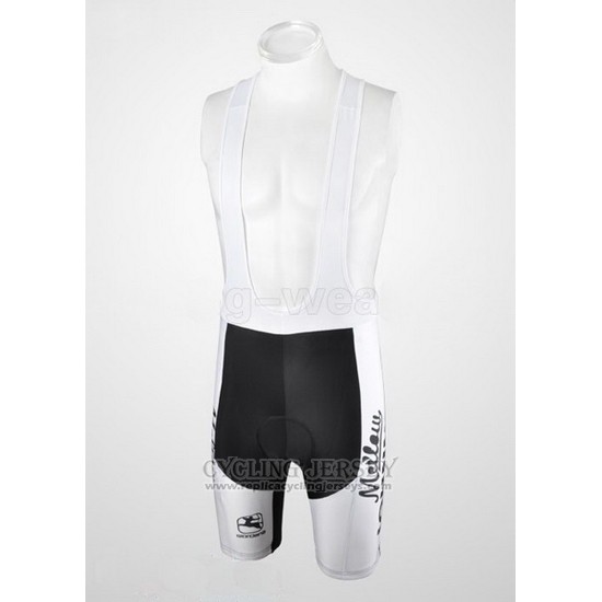 2010 Cycling Jersey Johnnys Black and White Short Sleeve and Bib Short