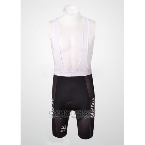 2010 Cycling Jersey Johnnys Orange and Black Short Sleeve and Bib Short