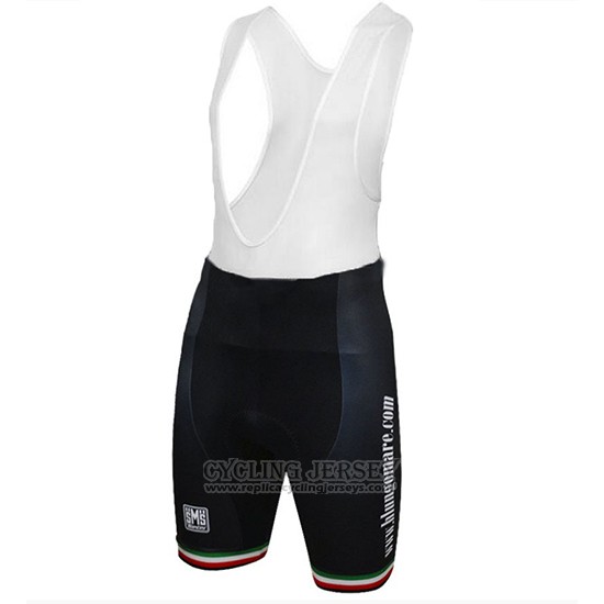 2018 Cycling Jersey Lungomare Black and Yellow Short Sleeve and Bib Short