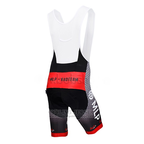 2013 Cycling Jersey MLP Team Bergstrasse Gray Short Sleeve and Bib Short
