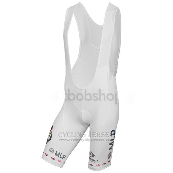 2014 Cycling Jersey MLP Team Bergstrasse White Short Sleeve and Bib Short
