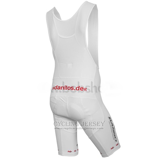 2014 Cycling Jersey MLP Team Bergstrasse White Short Sleeve and Bib Short
