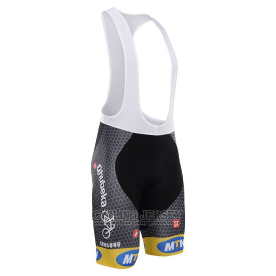2015 Cycling Jersey MTN Black and White Short Sleeve and Bib Short