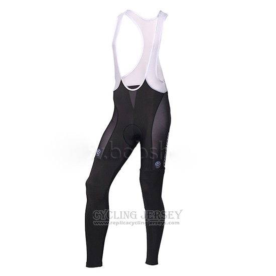 2014 Cycling Jersey Multivan Merida Green and White Long Sleeve and Bib Tight