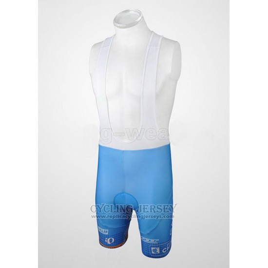 2010 Cycling Jersey Garmin Transtions Sky Blue Short Sleeve and Bib Short