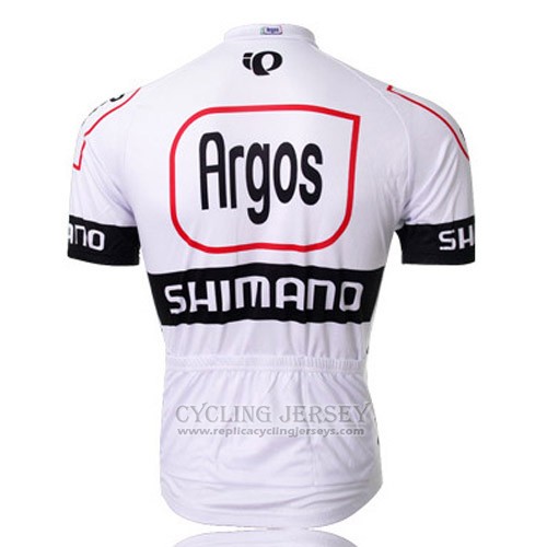 2013 Cycling Jersey Argos Black and White Short Sleeve and Bib Short