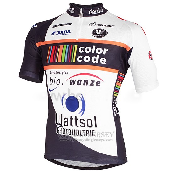 2013 Cycling Jersey Color Code Black Short Sleeve and Bib Short