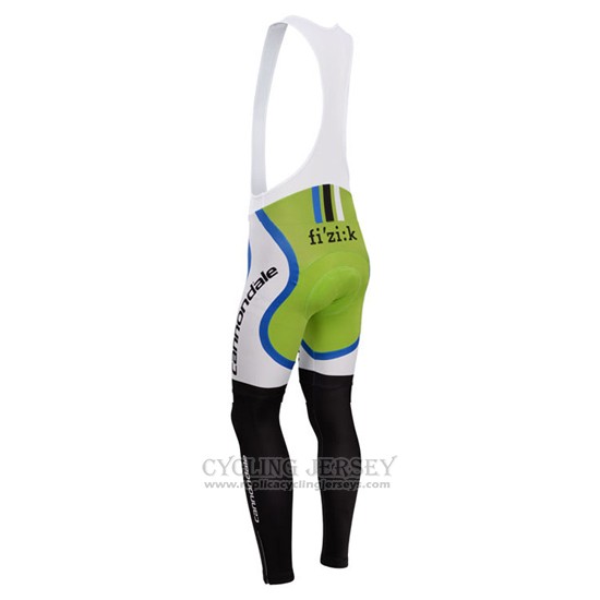 2014 Cycling Jersey Sho Air Cannondale Black Long Sleeve and Bib Tight