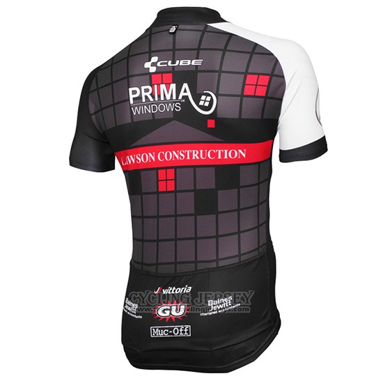 2015 Cycling Jersey Achieve Black Short Sleeve and Bib Short