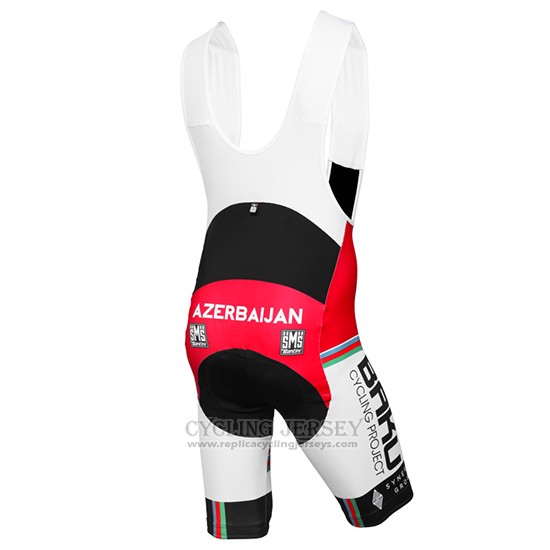 2015 Cycling Jersey Baku Black and White Short Sleeve and Bib Short
