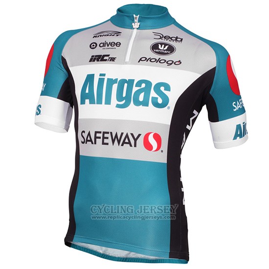 2015 Cycling Jersey D3 Devo Airgas Blue and Black Short Sleeve and Bib Short