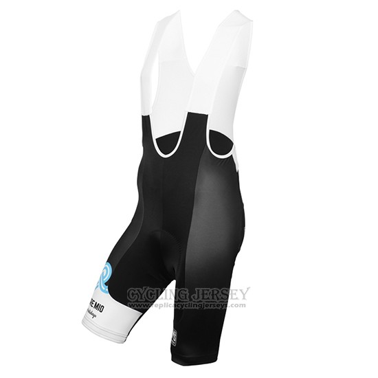 2016 Cycling Jersey Bici Amore Mio Black and Blue Short Sleeve and Bib Short