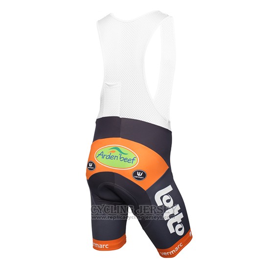 2016 Cycling Jersey Color Code Orange Short Sleeve and Bib Short