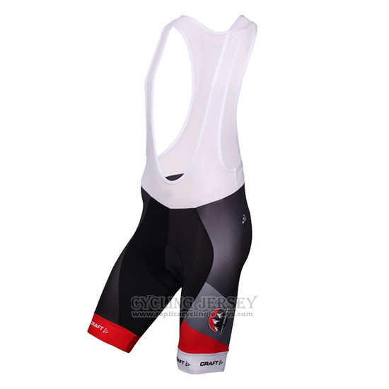 2016 Cycling Jersey Craft Rocky Mountain White and Black Short Sleeve and Bib Short