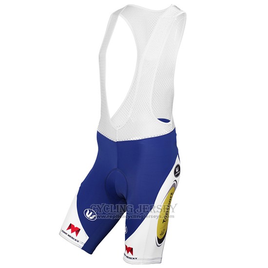 2016 Cycling Jersey Sport Vlaanderen Baloise White and Yellow Short Sleeve and Bib Short