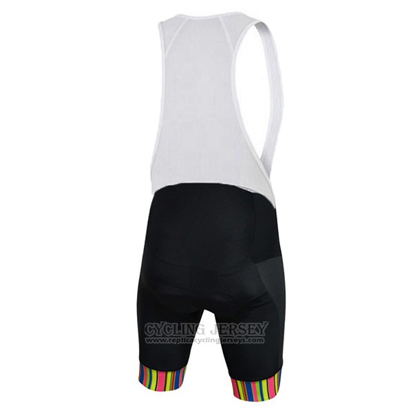 2017 Cycling Jersey Aquadro Attackers White Short Sleeve and Bib Short