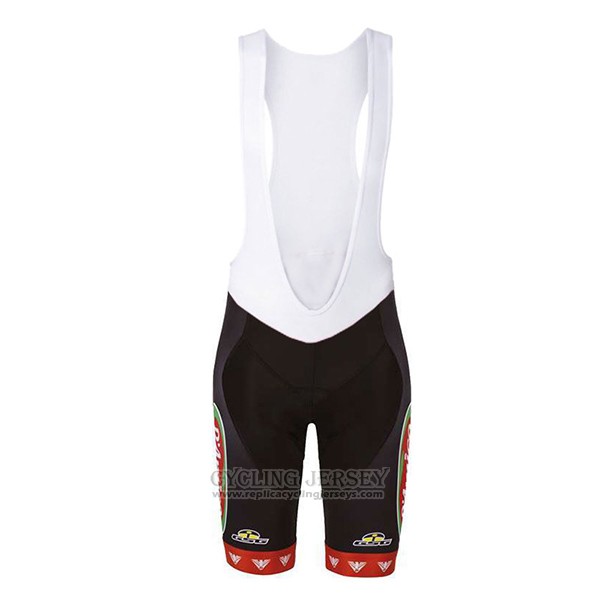 2017 Cycling Jersey D'amico Bottecchia Black Short Sleeve and Bib Short