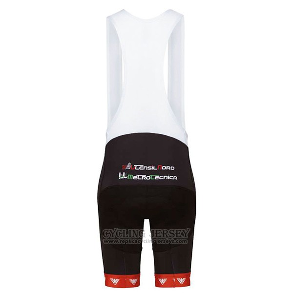 2017 Cycling Jersey D'amico Bottecchia Black Short Sleeve and Bib Short