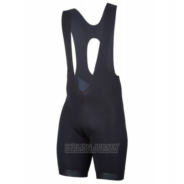 2017 Cycling Jersey Etxeondo Entzun Black and Yellow Short Sleeve and Bib Short