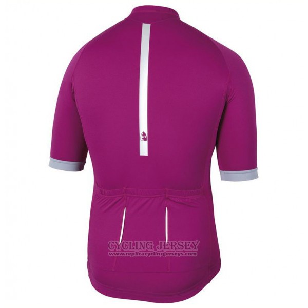 2017 Cycling Jersey Etxeondo Entzun Purple Short Sleeve and Bib Short