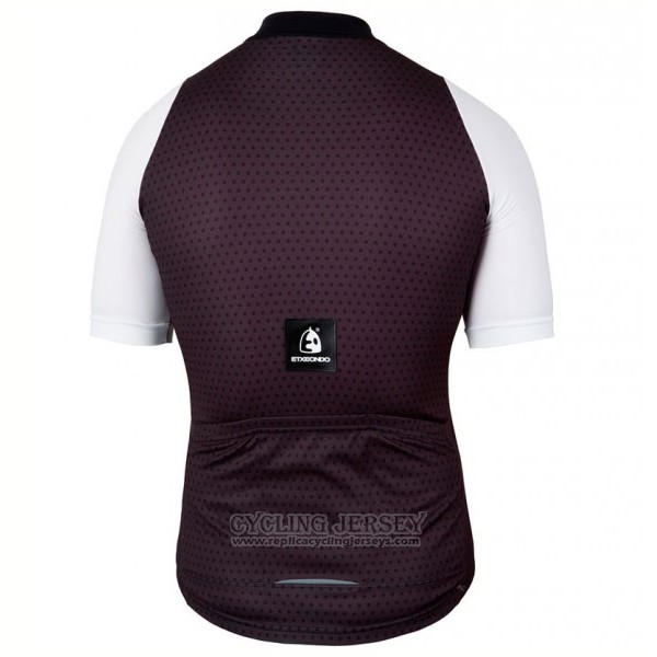 2017 Cycling Jersey Etxeondo Neo Black and White Short Sleeve and Bib Short