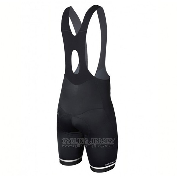 2017 Cycling Jersey Etxeondo Neo Black and White Short Sleeve and Bib Short