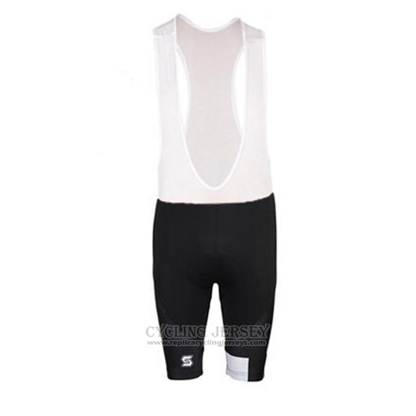 2017 Cycling Jersey Felt Black Short Sleeve and Bib Short