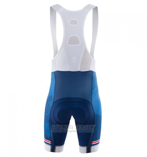 2017 Cycling Jersey Kalas HSBC GB Blue Short Sleeve and Bib Short