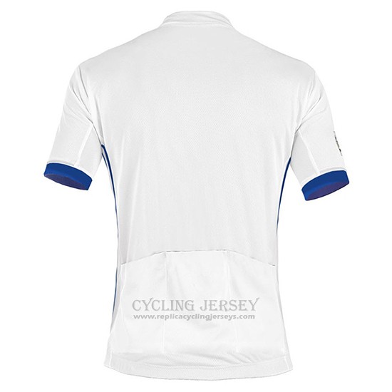 2017 Cycling Jersey Real Madrid White Short Sleeve and Bib Short