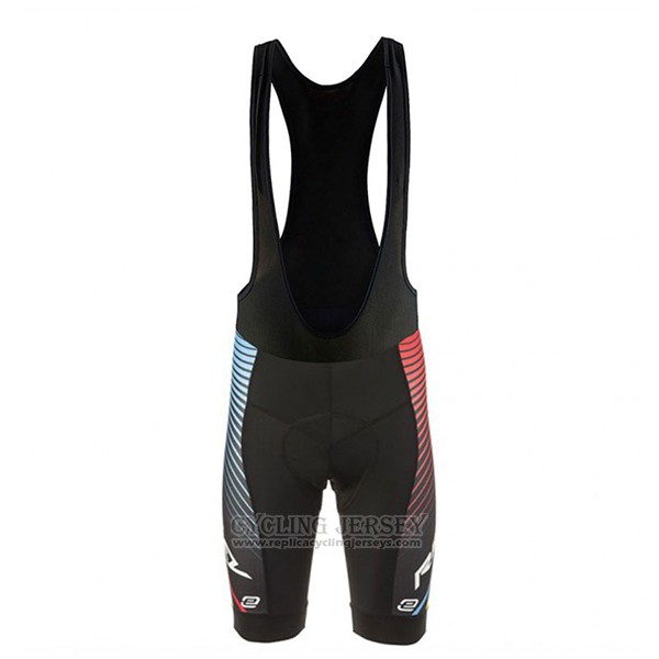 2017 Cycling Jersey Ridley Rincon Blue and Black Short Sleeve and Bib Short