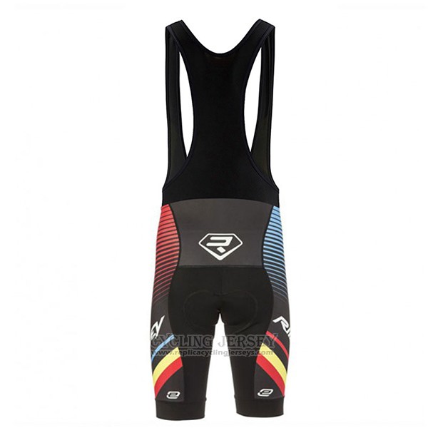 2017 Cycling Jersey Ridley Rincon Blue and Black Short Sleeve and Bib Short