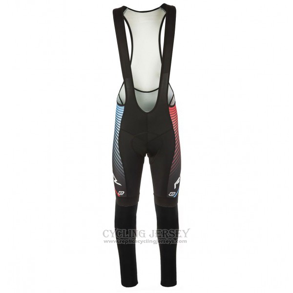 2017 Cycling Jersey Ridley Rincon Long Sleeve and Bib Tight Red and Blue Short Sleeve and Bib Short