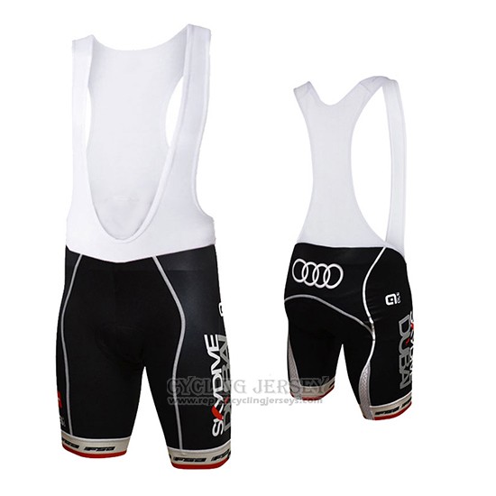 2017 Cycling Jersey Skydive Dubai White Short Sleeve and Bib Short