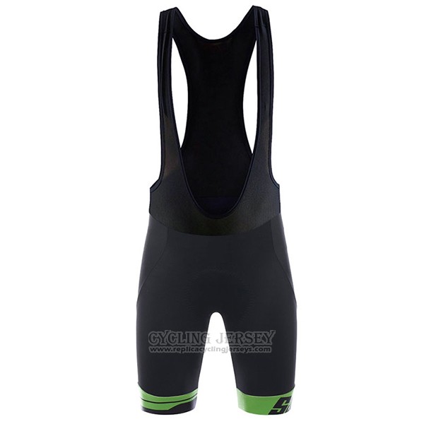 2017 Cycling Jersey Team 707 Black Short Sleeve and Bib Short