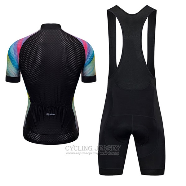 2017 Cycling Jersey Ykywbike Aa05 Adh05 Black Short Sleeve and Bib Short