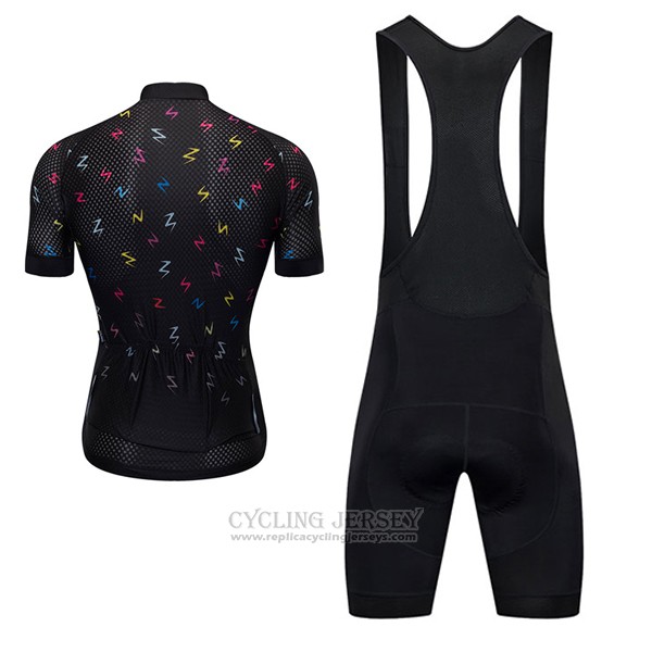 2017 Cycling Jersey Ykywbike Aa06 Adh06 Black Short Sleeve and Bib Short