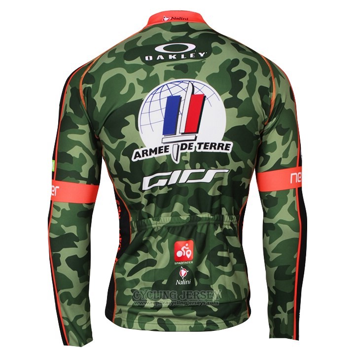 2018 Cycling Jersey Armee De Terre Camouflage Short Sleeve and Bib Short